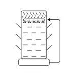 Counterflow Natural Draft