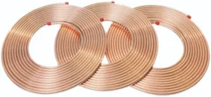 Pancake coils copper tubes