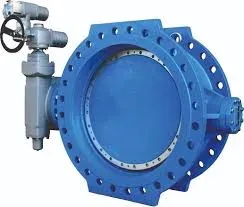 Double eccentri butterfly valve
