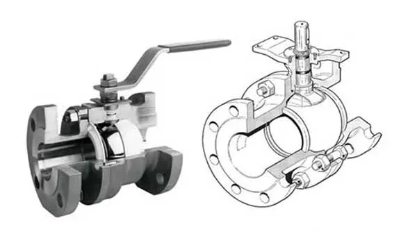 Floating ball valve