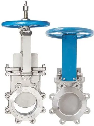 Knife gate valve metal