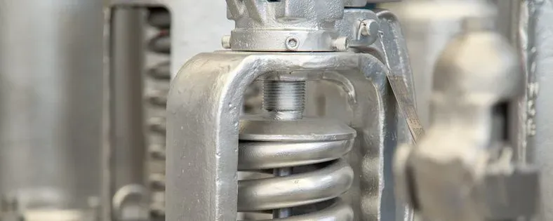 Safety valve and pressure relief valve