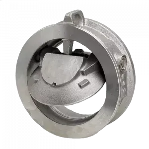 titling disc check valve